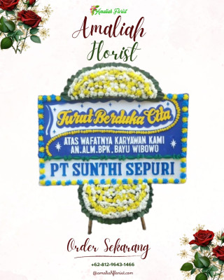 Papan Bunga Duka di Fofi